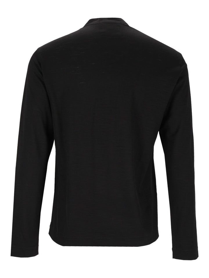 Emporio Armani Crew Neck Sweater Sweatshirts - Nero | 3352c097bf7f612416c525d892eb2b4c9c861edd
