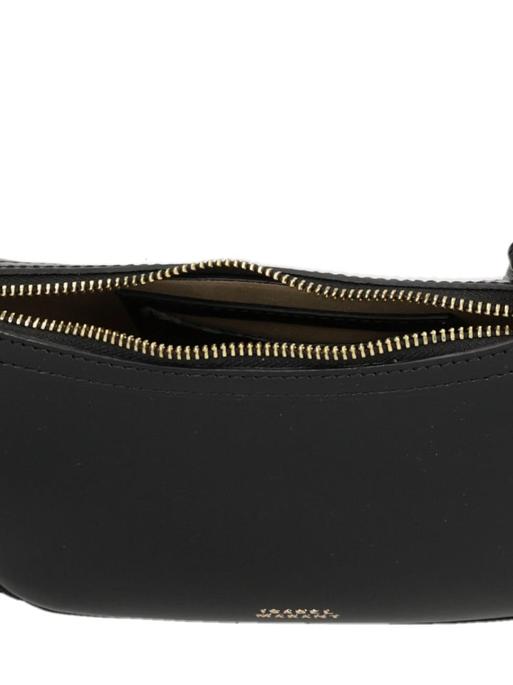 Isabel Marant Oskan Moon Bag Crossbody Bags - Nero | 32de7c187d83868217746ee2d3c6a7609ddd2273