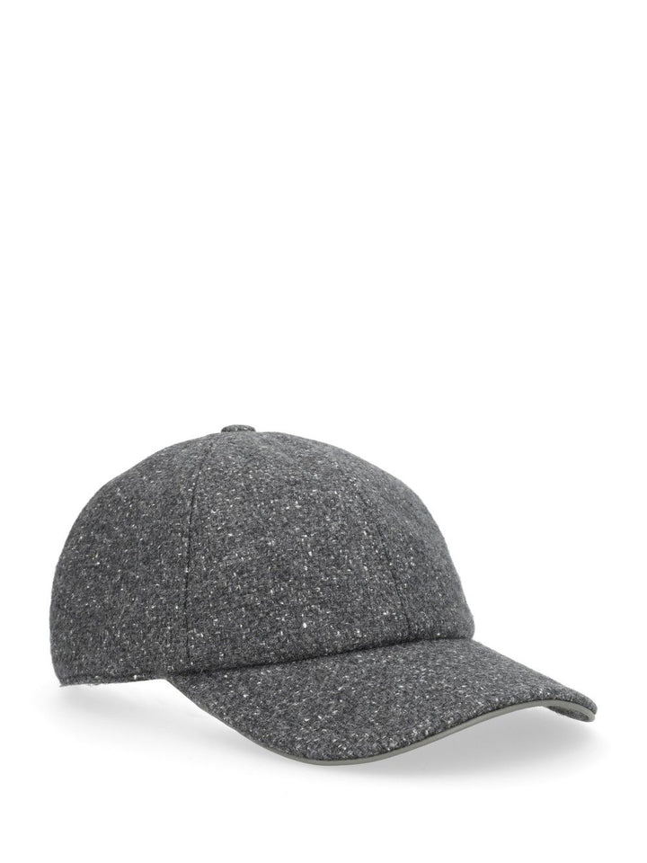 Eleventy Ribbed Hat Cappelli - Grey | ba391d280c6469aad44dc1722ce0ba771c1e6d44