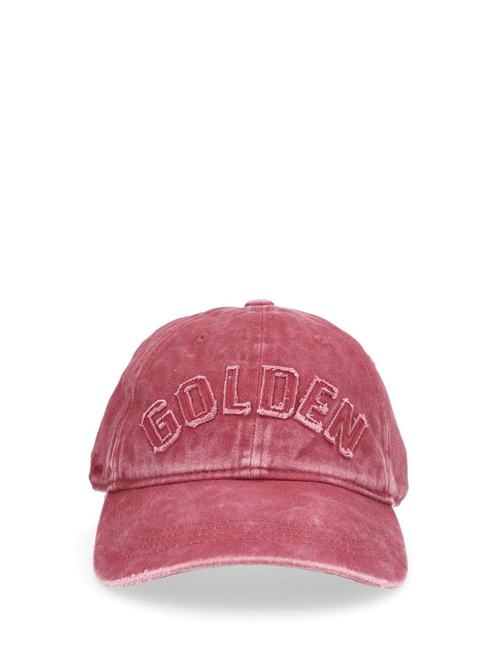 Golden Goose Deluxe Brand Cotton Cap Cappelli - Rosso | 4b61caf1e7cf1995f5b28dc309ad7119a1dc720b