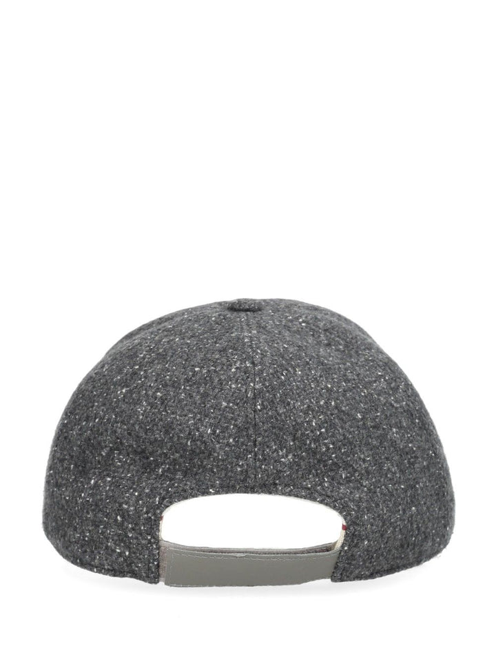Eleventy Ribbed Hat Cappelli - Grey | ffae3f5ad37e7511228dfe4dc4e48831452ff070