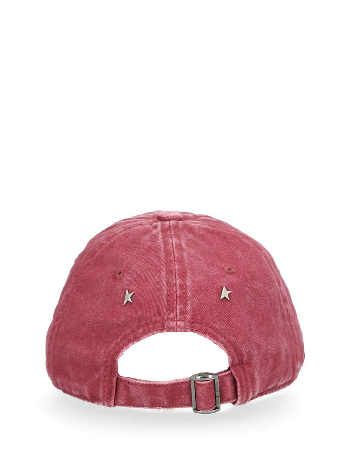 Golden Goose Deluxe Brand Cotton Cap Cappelli - Rosso | 1f0eef8f708f9d85229be3966f736a5f236b2a16