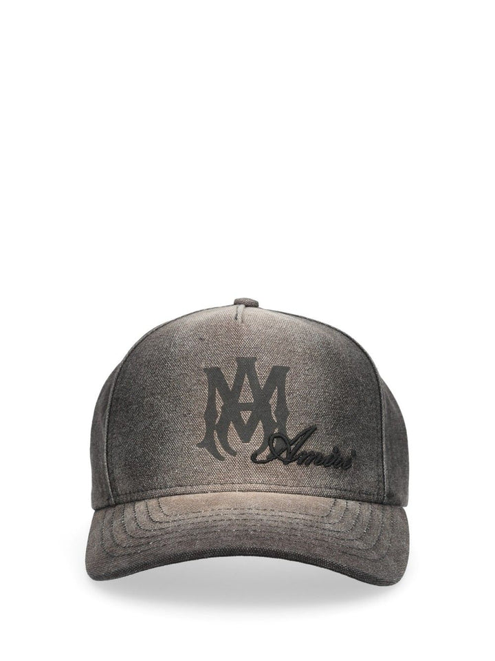 Amiri Ma Script Baseball Cap Cappelli - Nero | 84ae3e208cb40583ad73ae1b5ac9cdeded233c92