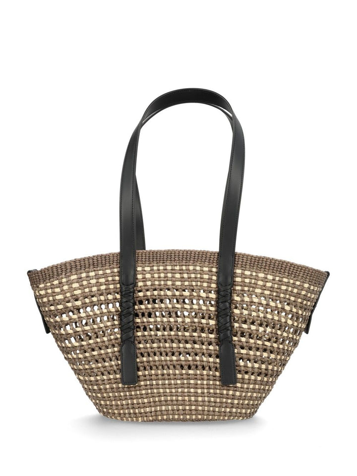 Loewe The Braid Basket Bag Shoulder Bags - Marrone | 5caa9de2eb71dec7d18f89fef3b007d615fa6420