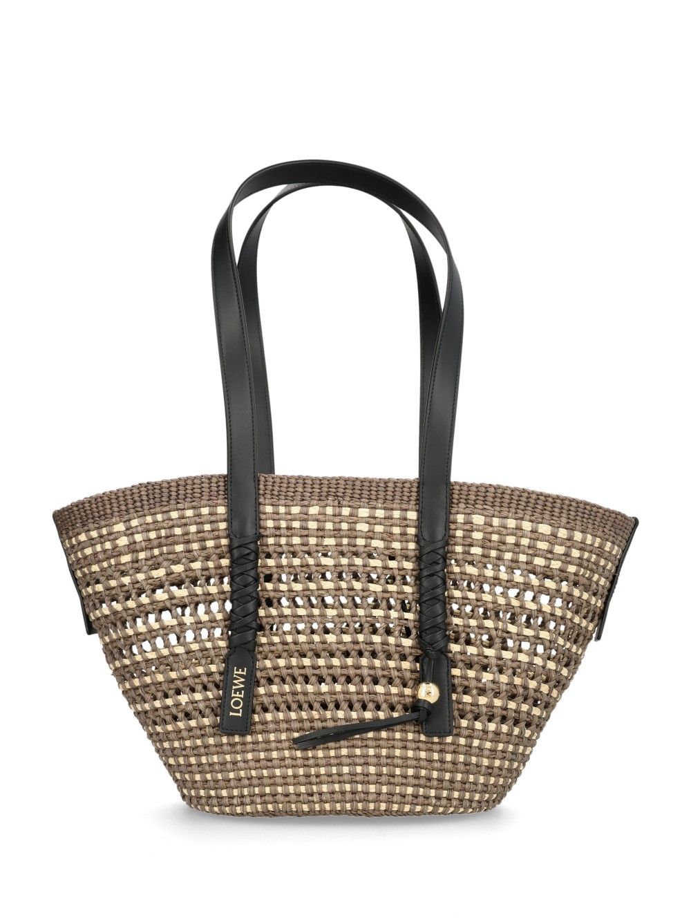 Loewe The Braid Basket Bag Shoulder Bags - Marrone | 78b1e29d6651b10378c6da29b326eb3a97745adb