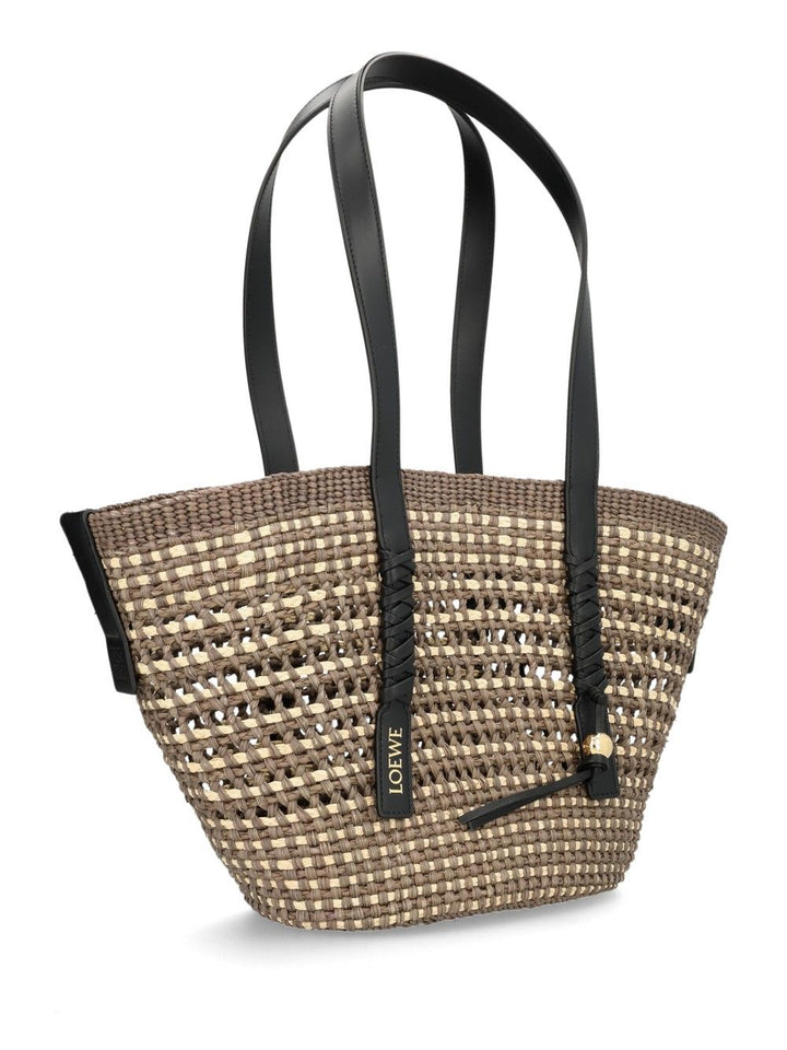 Loewe The Braid Basket Bag Shoulder Bags - Marrone | 47082e034fe0ea4cef31347475068f21d232dee3