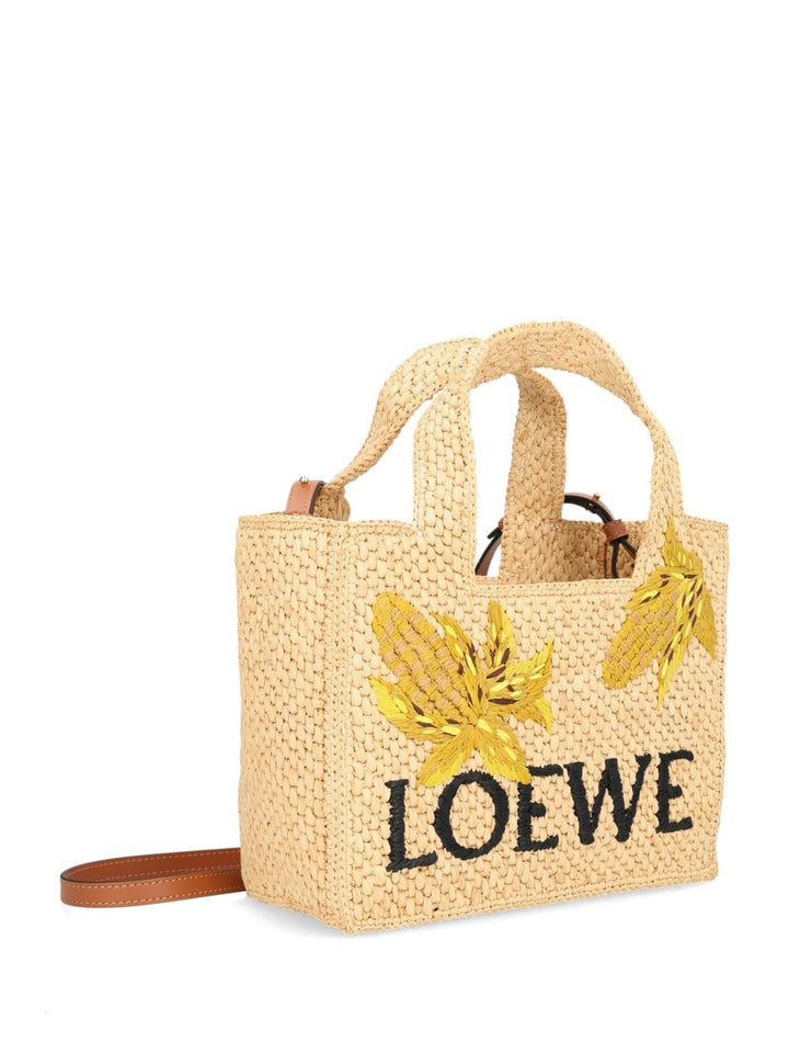 Loewe The Loewe Font Tote Handbags - Beige | 4927c6fda6102fd604e7af09c2d1a1d820a59d30