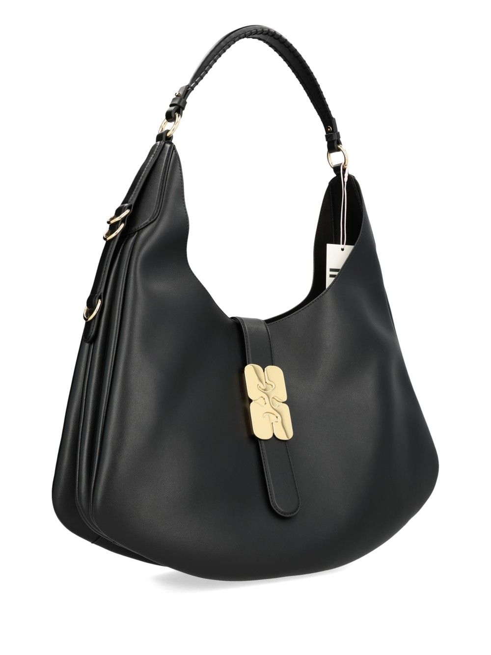 Ganni Kat Large Bag Shoulder Bags - Nero | 085108f161af6546f50c60566dd5f5c817e8bb51