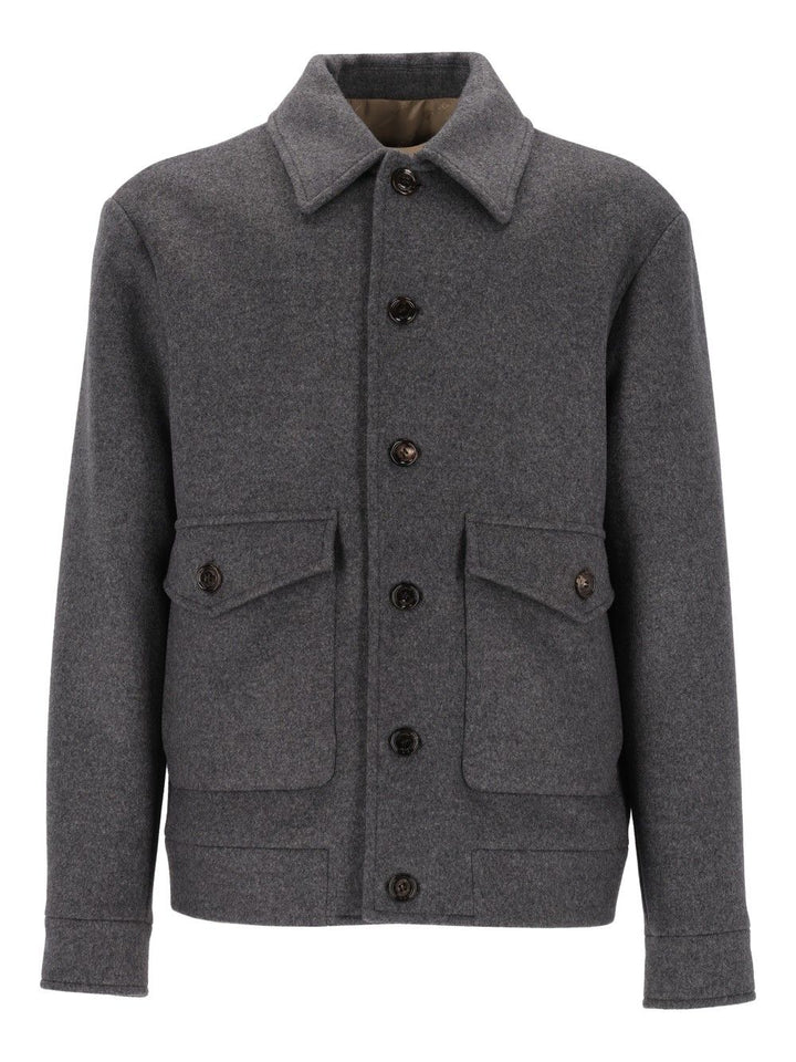 Valentino Garavani Caban Giacche - Grey | c5f207eef39ca490e90923bba6c5f920d4a0a61f