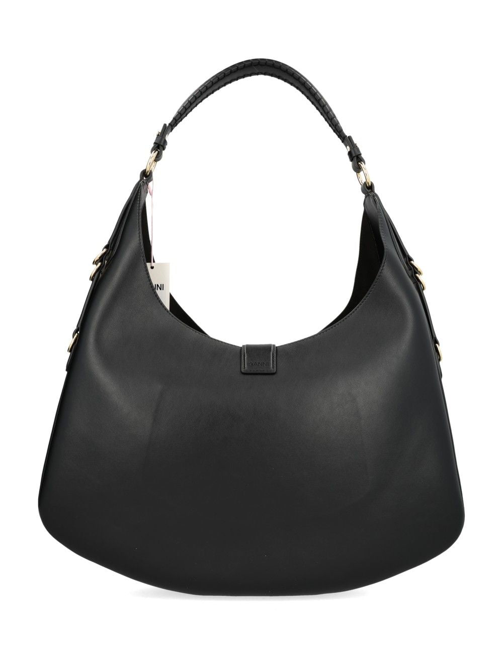 Ganni Kat Large Bag Shoulder Bags - Nero | 33856c5836bf03e8ca79969f552f53660905f26c