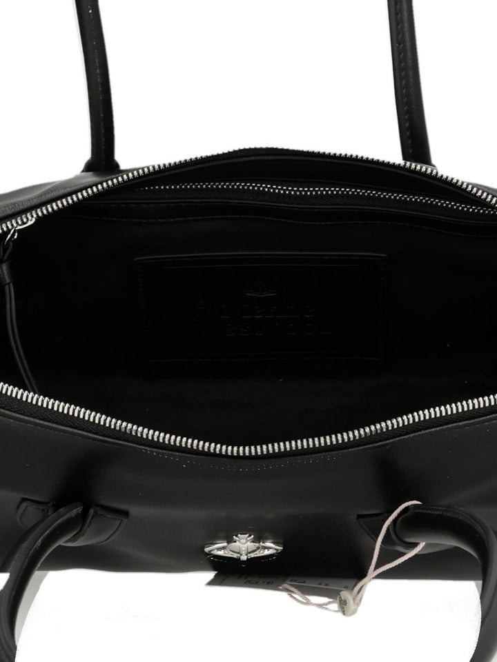 Vivienne Westwood Polly Bowling Bag Shoulder Bags - Nero | 484bed65c728b1c6a39d9f5632322805323c914b