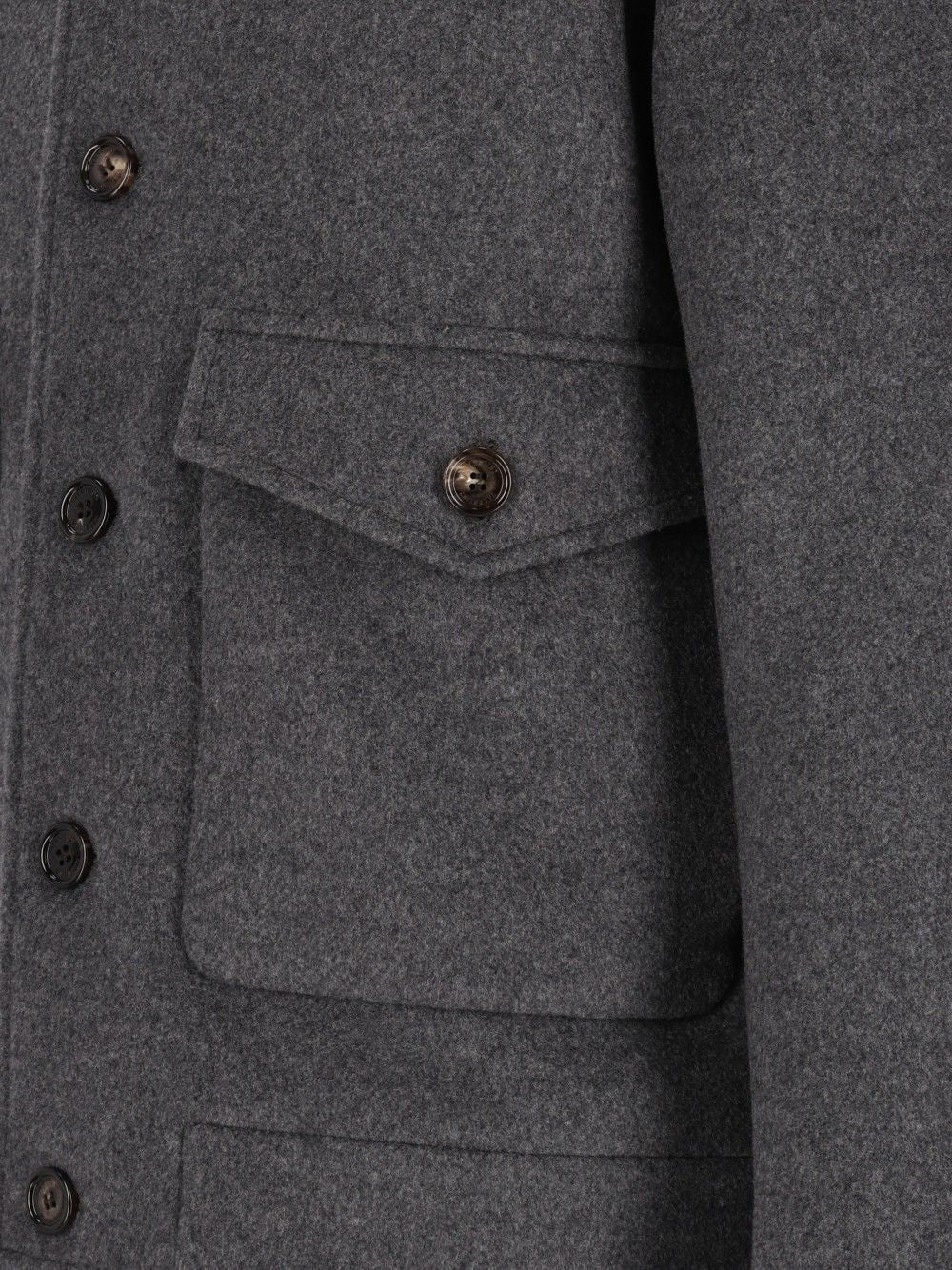 Valentino Garavani Caban Giacche - Grey | 1f16e221490d695c536b035d24f9609964db3466