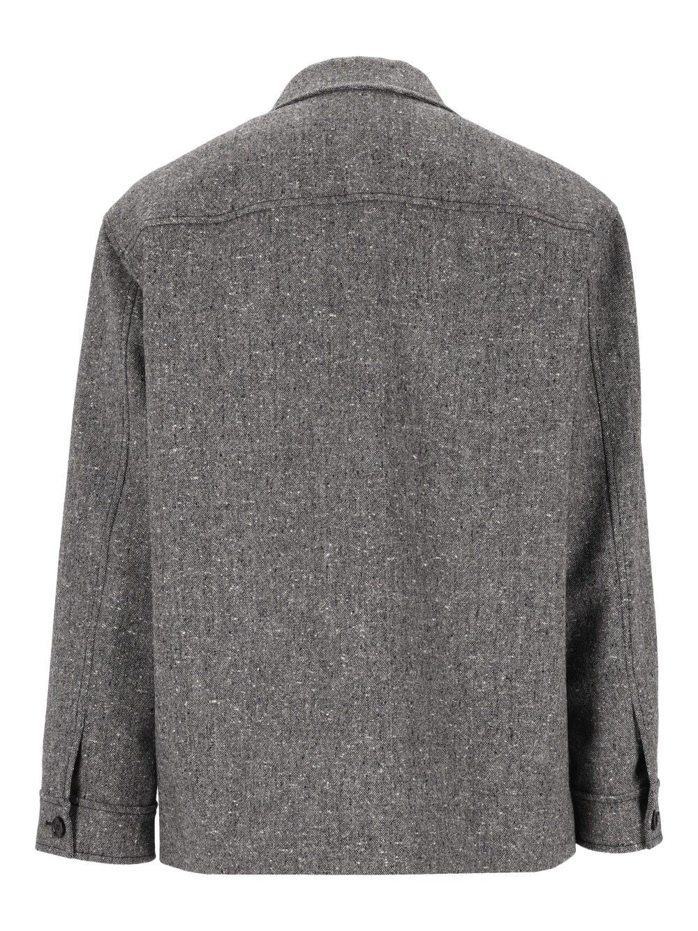Valentino Garavani Shirt Jacket Giacche - Grey | 411565d64a2288597e40719a28c3300e81970bea