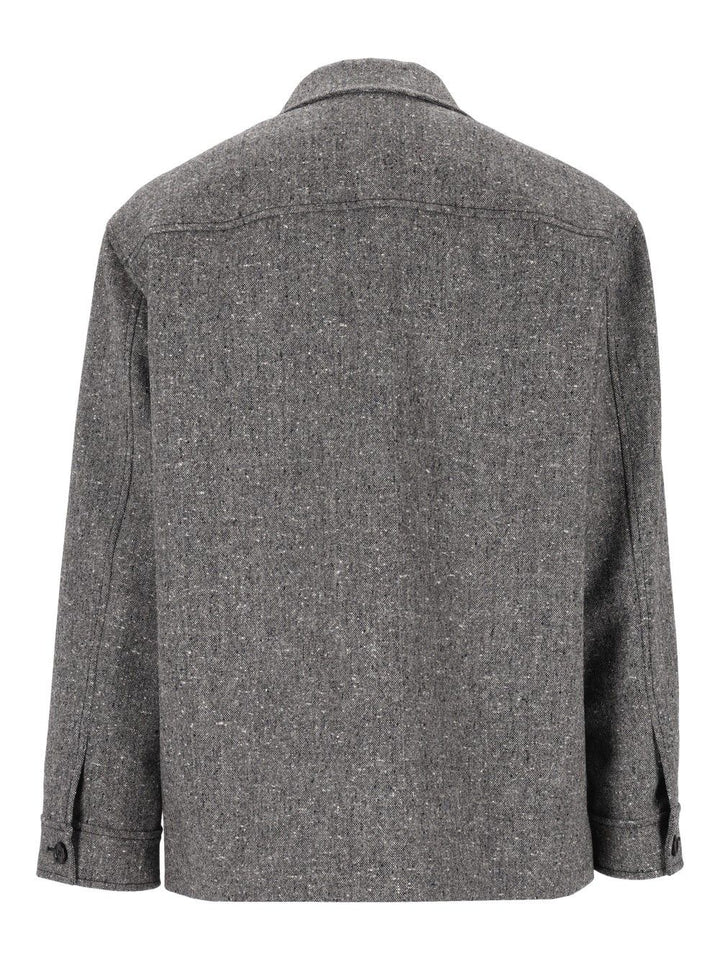Valentino Garavani Shirt Jacket Giacche - Grey | 411565d64a2288597e40719a28c3300e81970bea