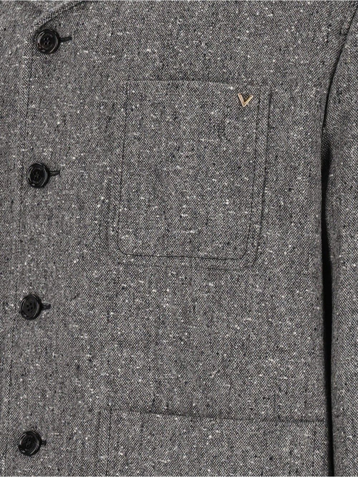 Valentino Garavani Shirt Jacket Giacche - Grey | cde74a70b85a2e3d456bc912c87492305b3a547f