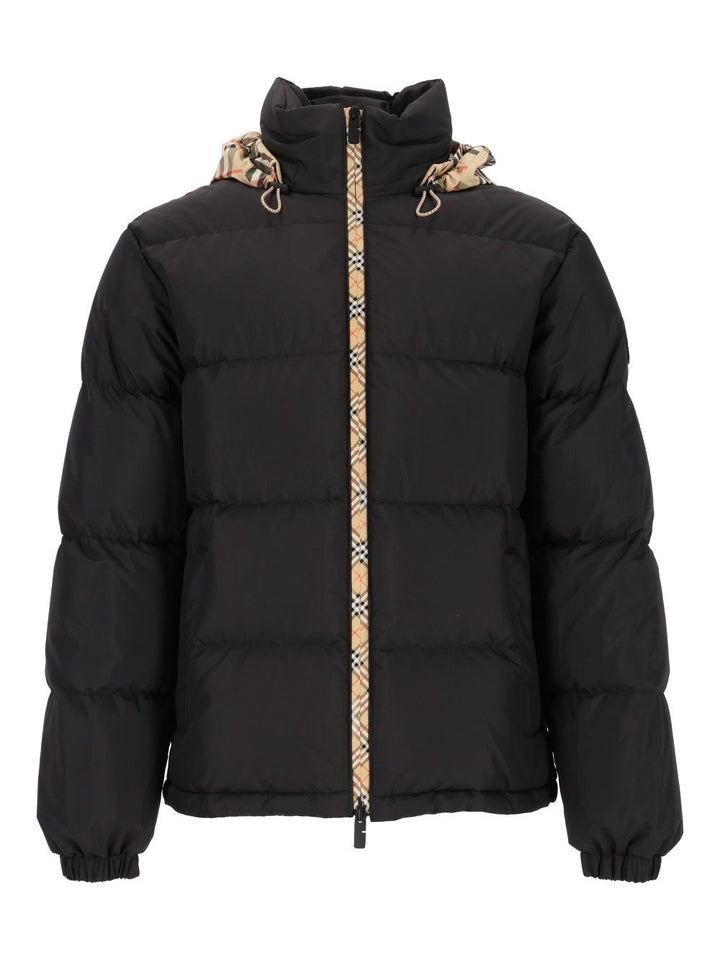 Burberry Snowdon Down Jacket Giacche - Nero | 1b71dab00b576d262fca6d723d70b9f983c5bc9f