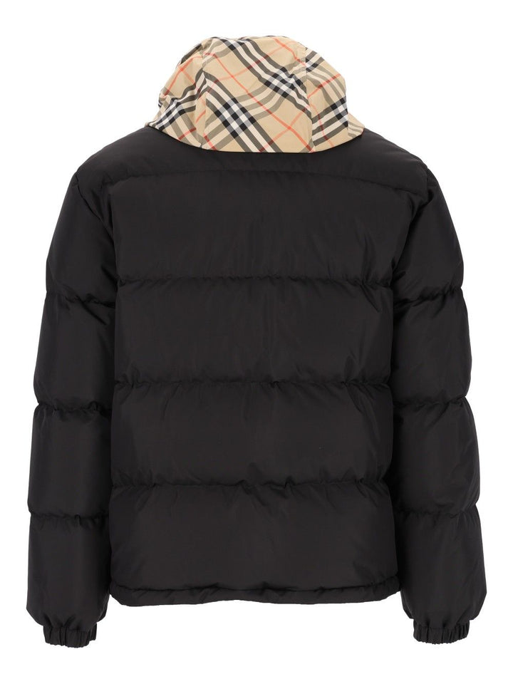 Burberry Snowdon Down Jacket Giacche - Nero | 78dacdeddf58e7ff96e93c66f7ee437b748e17dc