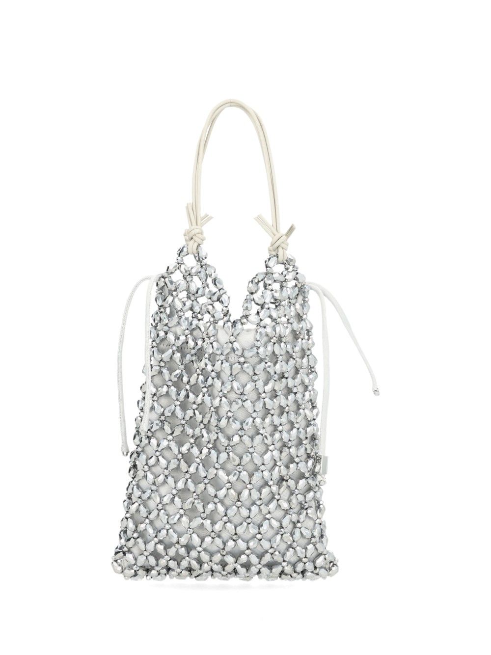 Staud Karla Bag Cristal Handbags - Silver | 5ccffde3bc820764990ab9759a7802dce67378a0