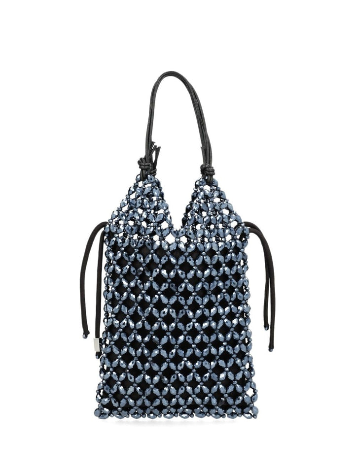 Staud Karla Eclipse  Bag Handbags - Blu | cb549dd1c215e4edbe8022569640f0ddb34bacb4