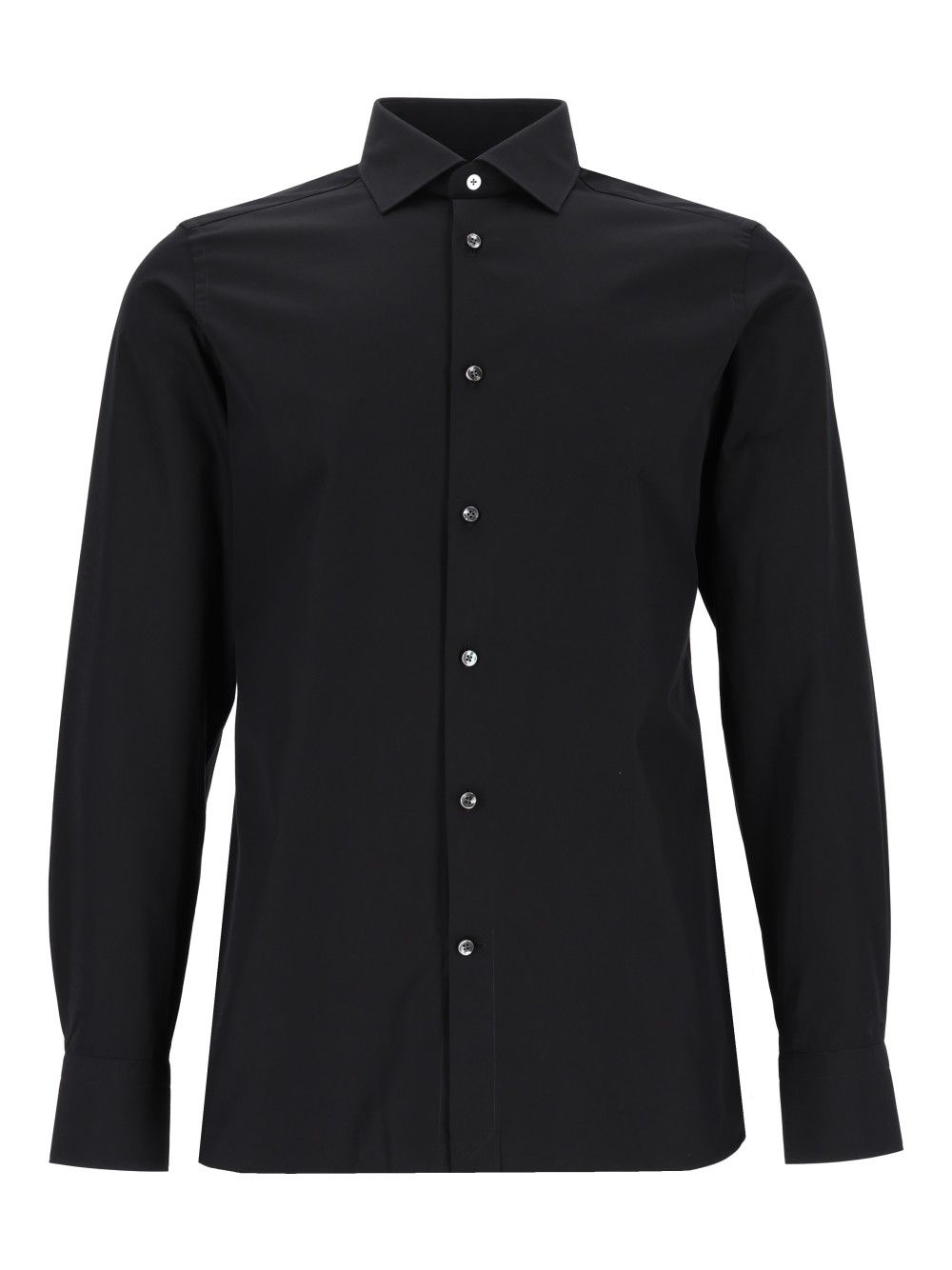 Ermenegildo Zegna Trofeo Cotton Shirt Shirts - Nero | 7dbef2153d39282ac97c0e5fbe04ed9f8479973a