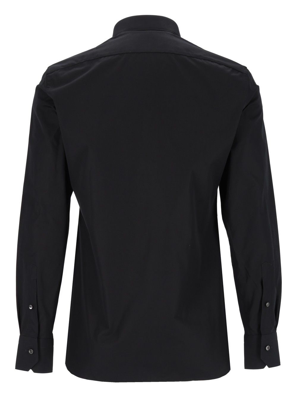 Ermenegildo Zegna Trofeo Cotton Shirt Shirts - Nero | 7fa7f7a9918d8007b015f8c86c7f6a817f8cebc0