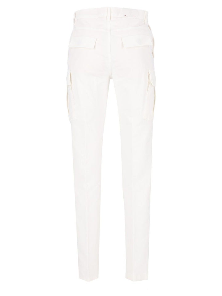 Eleventy Cargo Pants Trousers - Bianco | 758f13a6a1d427a4c94843ef65f1367262f06610