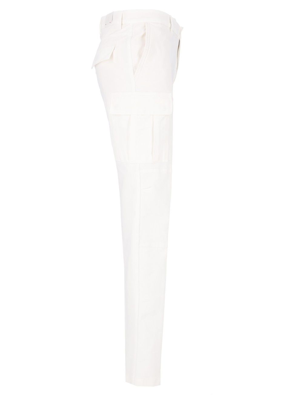 Eleventy Cargo Pants Trousers - Bianco | e84f69b7270dfab4f6e717ad46215a02060f6f58