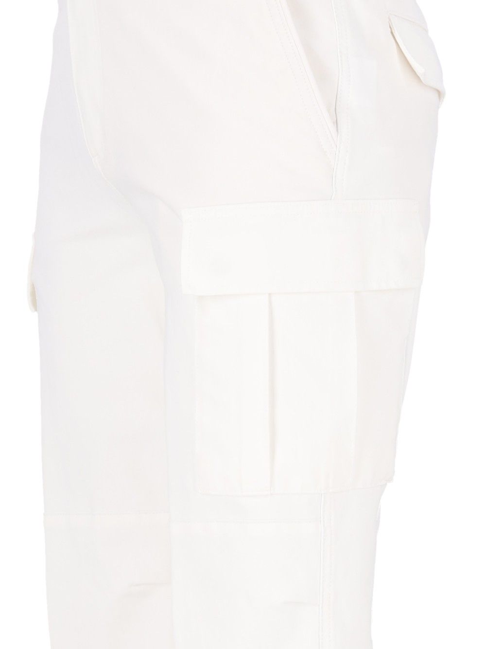 Eleventy Cargo Pants Trousers - Bianco | d22f6ec23f87cf203d19d7dedec0e86a4afedf0f