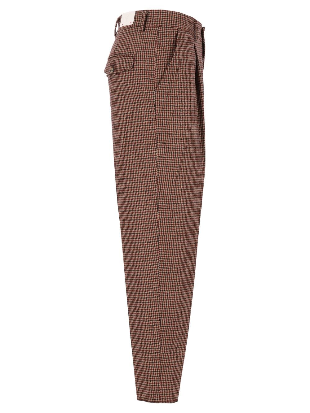 Eleventy Pleated Pants Trousers - Marrone | 7740642c3b094cb7b0b9b85f09e0c2fc5a02b7a5
