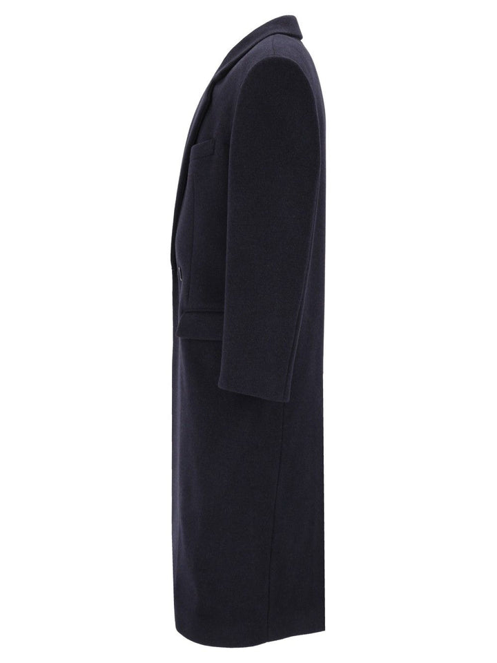 Saint Laurent Manteau Base Vintage Coats - Blu | 02d94883c94e843ffa0e50c679cb64023256ad5c
