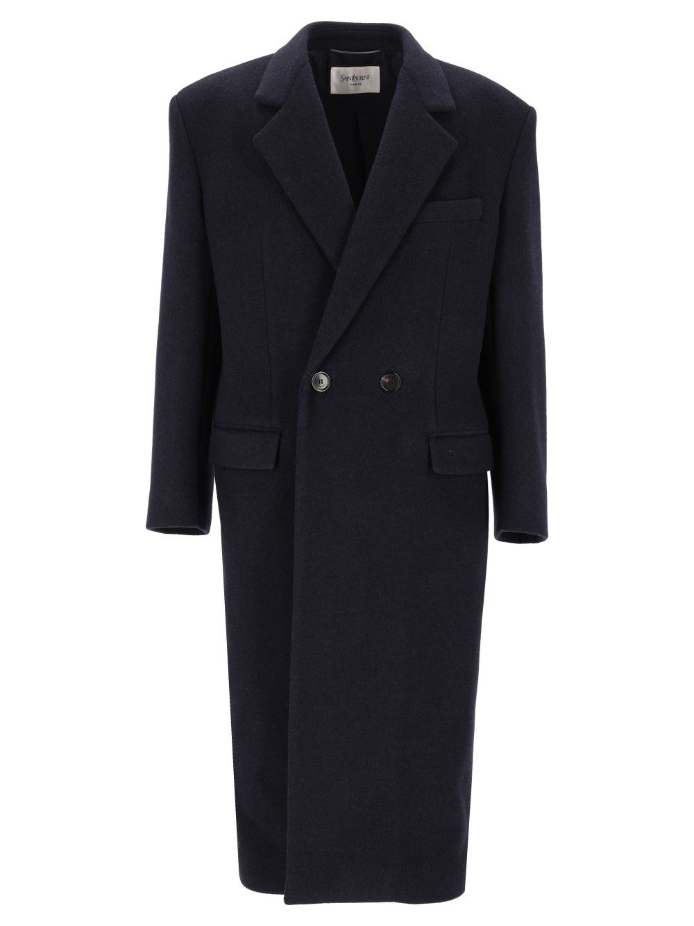 Saint Laurent Manteau Base Vintage Coats - Blu | 7881b17969603163cac551e01e4cb068004af816