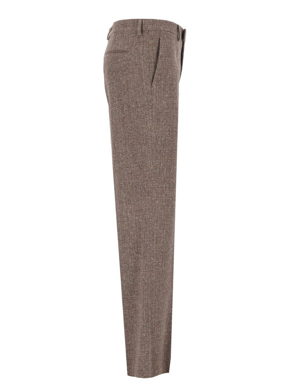 Valentino Garavani Tailored Trousers - Beige | ea995802ee7be58f8fcb7801e37cfb90efe7e9a2