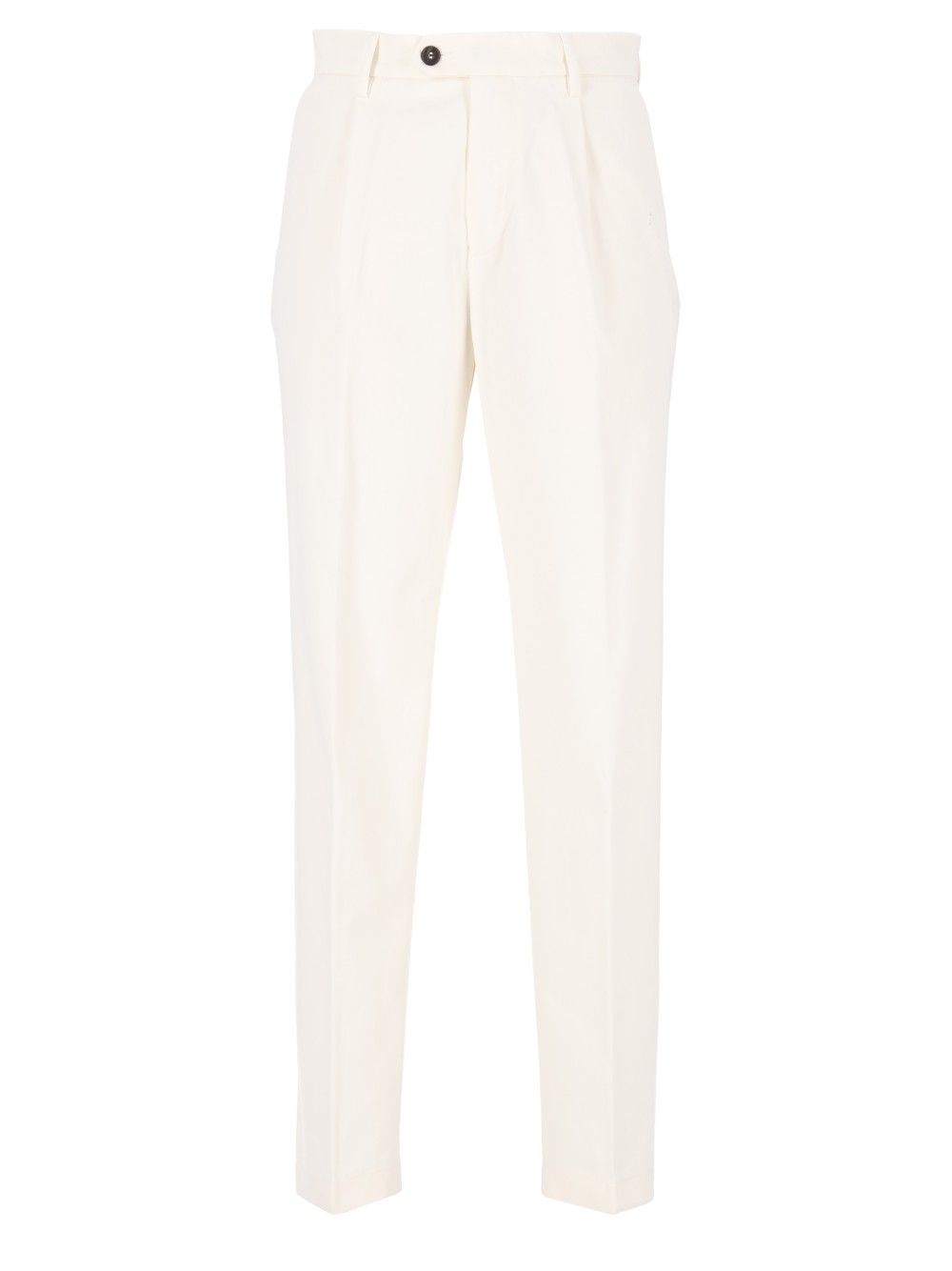 Eleventy Pleated Pants Trousers - Bianco | c8edaad4d0033654254e996addba03648beaa8e3