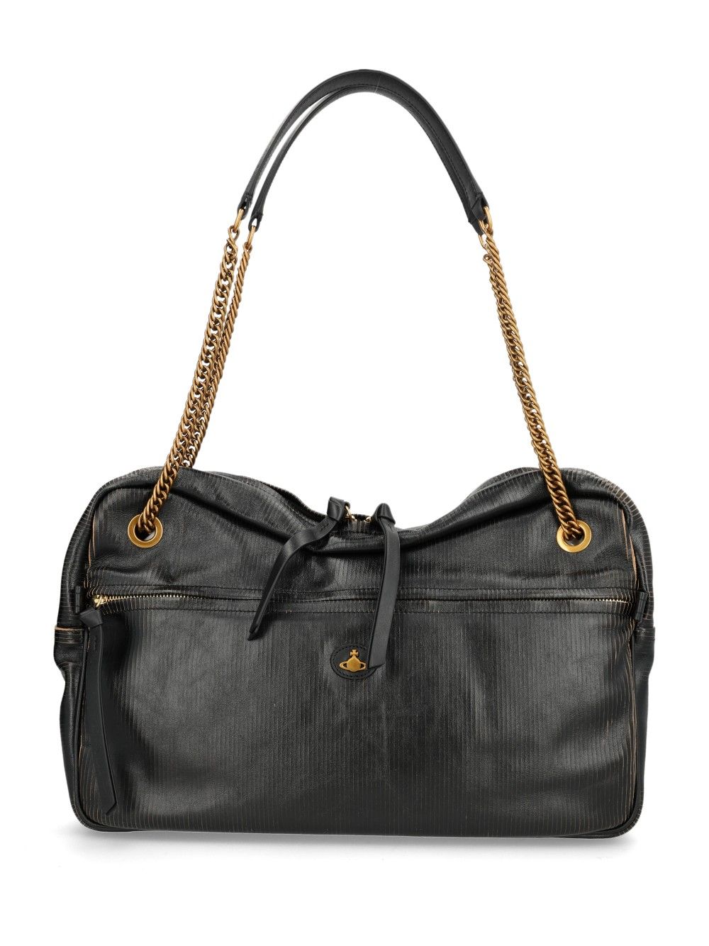 Vivienne Westwood Dolce Large Shoulder Bag Shoulder Bags - Nero | 0e83eeae3d1536022f5ac73ce076ca90f1145d37