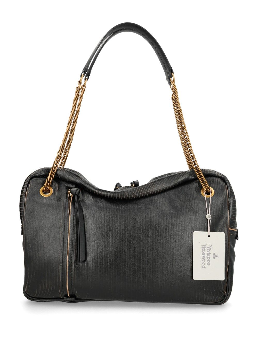 Vivienne Westwood Dolce Large Shoulder Bag Shoulder Bags - Nero | 8abe152e2c6f5bccdc4fc7e570b5aba2de94fd13