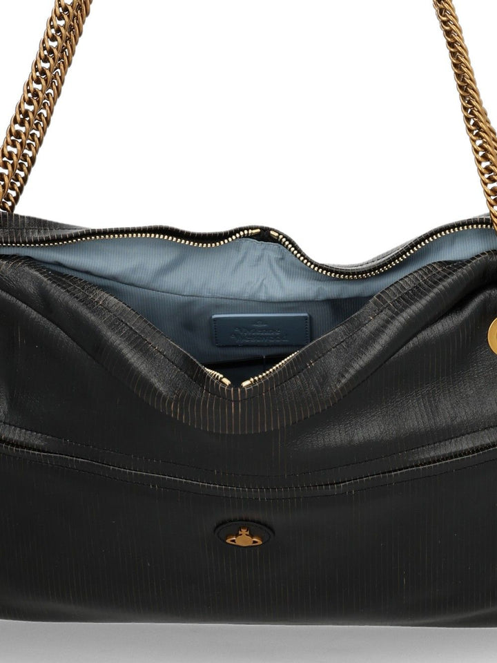 Vivienne Westwood Dolce Large Shoulder Bag Shoulder Bags - Nero | d05c3c8f31b3e885bda064dc726561b17a392eeb