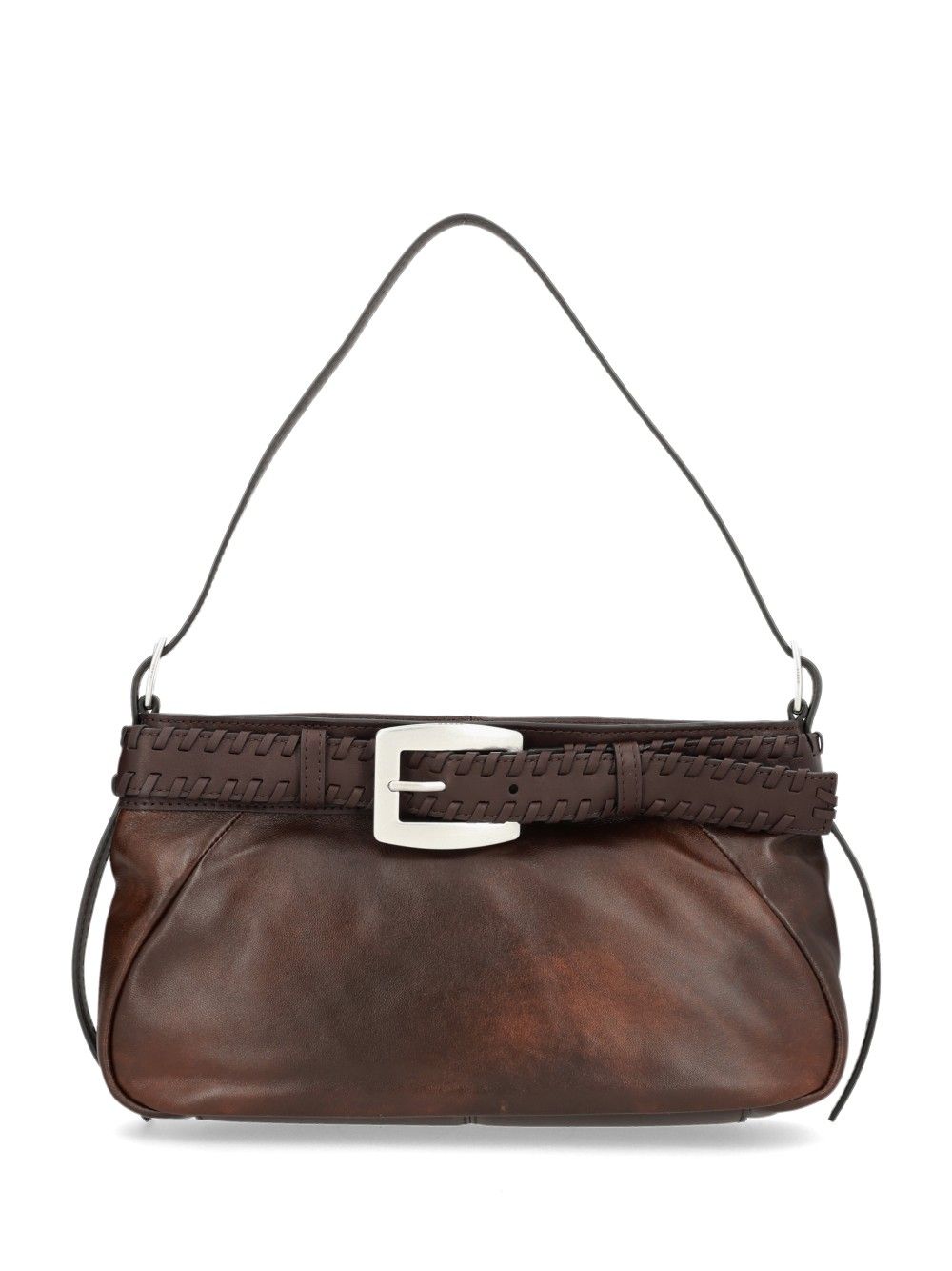 Staud Brooklyn Shoulder Bags - Marrone | 0f964528cf7d40af756ab9b1e2c7a758b826cf98