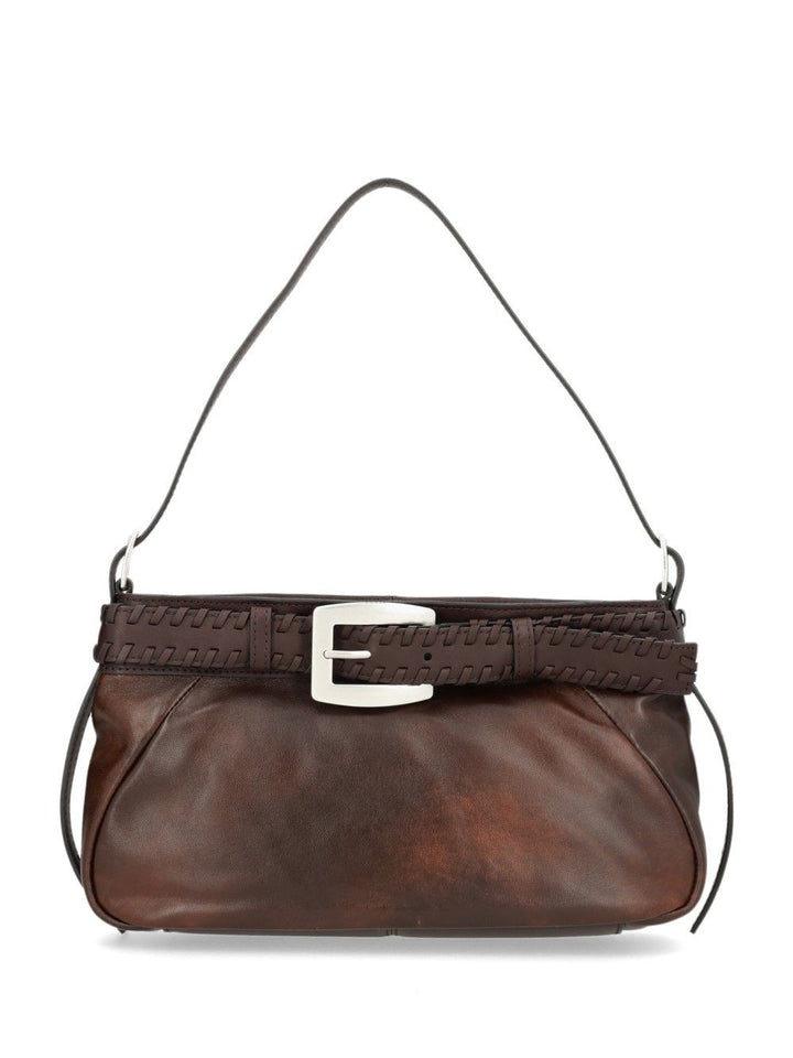 Staud Brooklyn Shoulder Bags - Marrone | 0f964528cf7d40af756ab9b1e2c7a758b826cf98