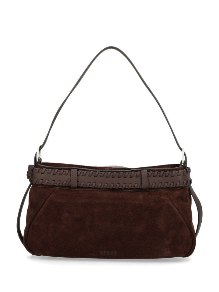 Staud Brooklyn Husk Shoulder Bag Shoulder Bags - Marrone | 0739c92c65fa71dd87d933d232a8e441e8f06660