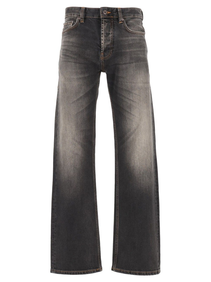 Emporio Armani Jean Oversize 5 Poches En Denim Jeans - Grey | 39d911a12f0efcc0eb8610c0e36b578204f9607a