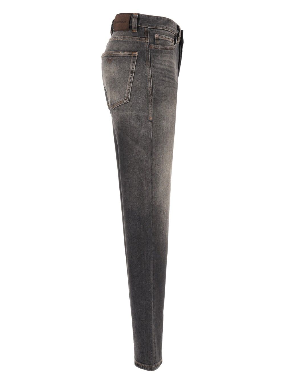 Emporio Armani Jean Oversize 5 Poches En Denim Jeans - Grey | 062993fad141f8c2c1a46dbe5cbf3f2ff4a2d5fe