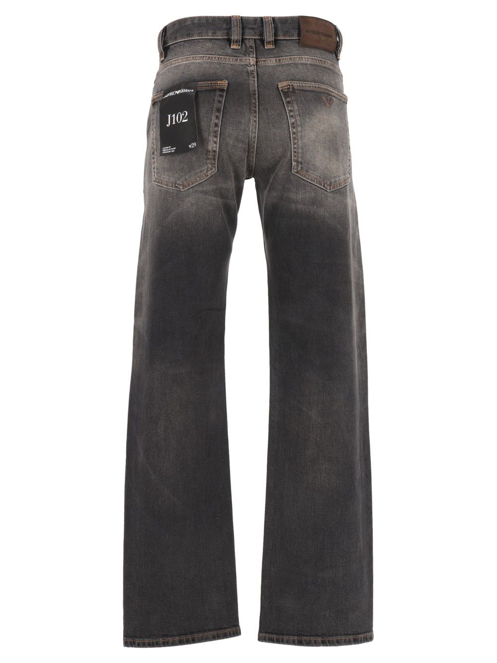 Emporio Armani Jean Oversize 5 Poches En Denim Jeans - Grey | a765ff9ac45f928ebb968d249f2dd6d6cc354282