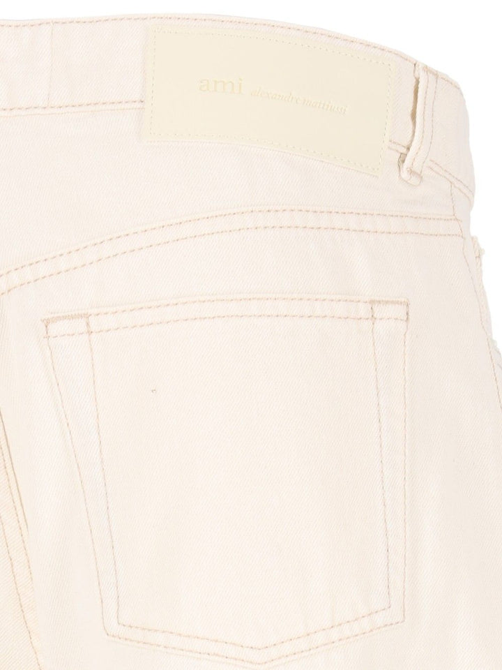 Ami Five-Pocket Jeans - Bianco | 51cd6cdec122500747a249fc025bae3542a89fd8
