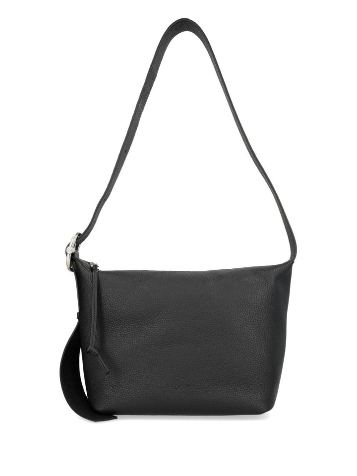 Loewe Loop Medium Hobo Bag Crossbody Bags - Nero | dac788f73ef28dd87517268da508c6c2fa9a1d96