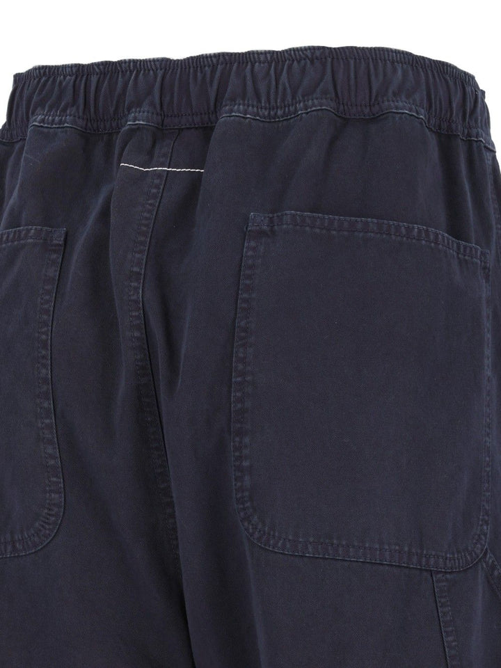 Mm6 Maison Margiela Cotton Twill Trousers - Blu | 9e817b320ee4cb4ed1d0e7de3a8bda0e201325d9