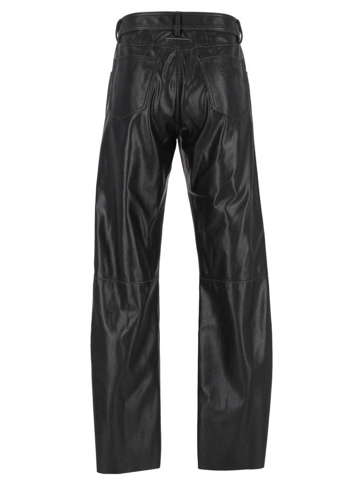 Mm6 Maison Margiela Five-Pocket Trousers Jeans - Nero | 9c39e4951db74c5f3da5c925e4e3208d23b57efe