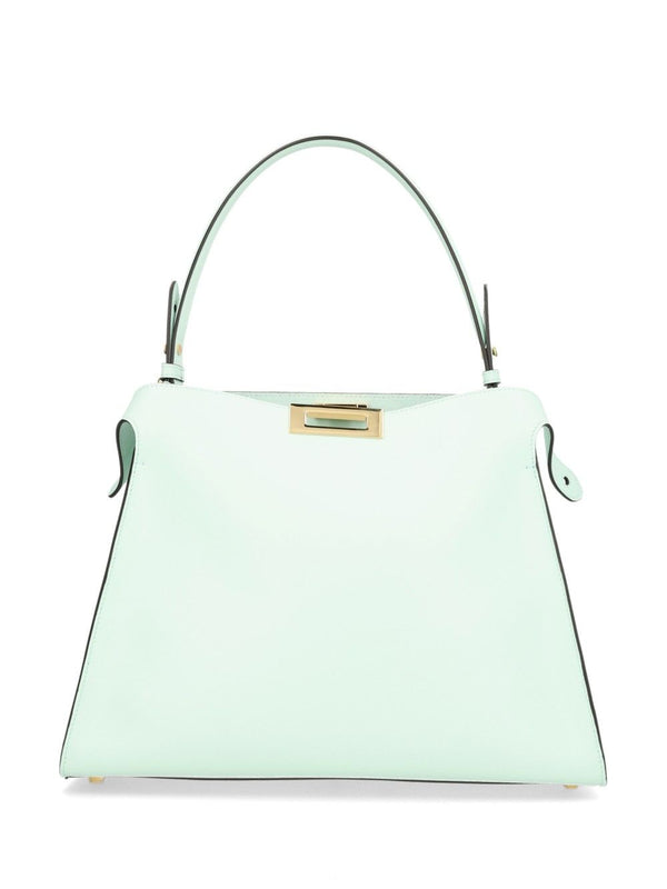Fendi Way Medium Bag Shoulder Bags Light Blue