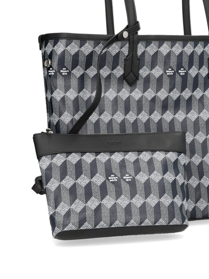 Au Depart Tote Bag N. 47 Shoulder Bags - Blu | 87b3d2d81e131eb0fc4adb948d27016a8615afca
