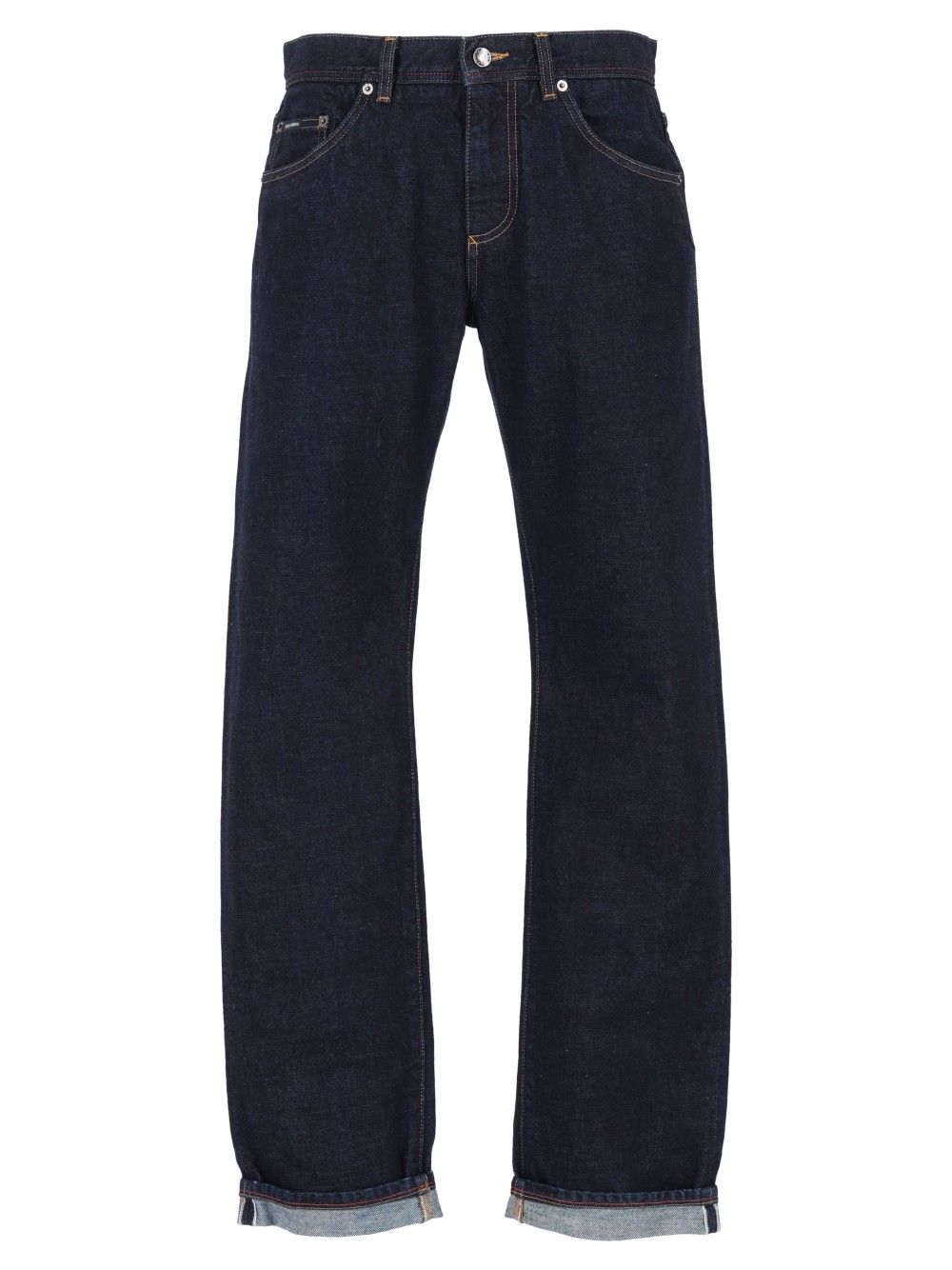 Dolce & Gabbana Jeans With Embroidery Trousers - Blu | 04a4fa42b516d503ad80ea6949b796d0c022b790