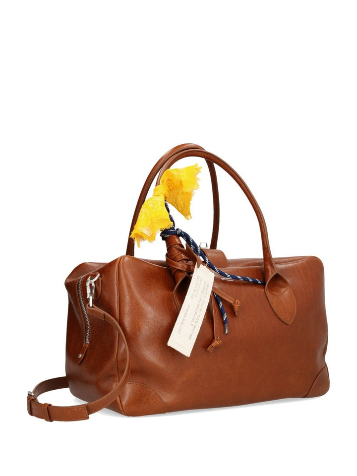 Golden Goose Deluxe Brand Medium Leather Vita Bag Handbags - Marrone | 0f802450a124c29533d20678dd4a9d52e24b5745